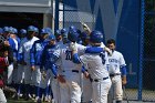 Baseball vs MIT  Wheaton College Baseball vs MIT in the  NEWMAC Championship game. - (Photo by Keith Nordstrom) : Wheaton, baseball, NEWMAC